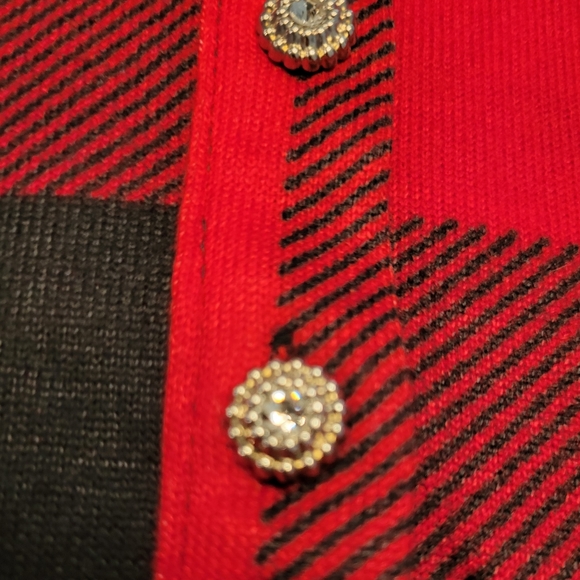NWT-NEW YORK LAUNDRY RED & BLACK PLAID FLANNEL-SIZE-3X - Picture 7 of 12